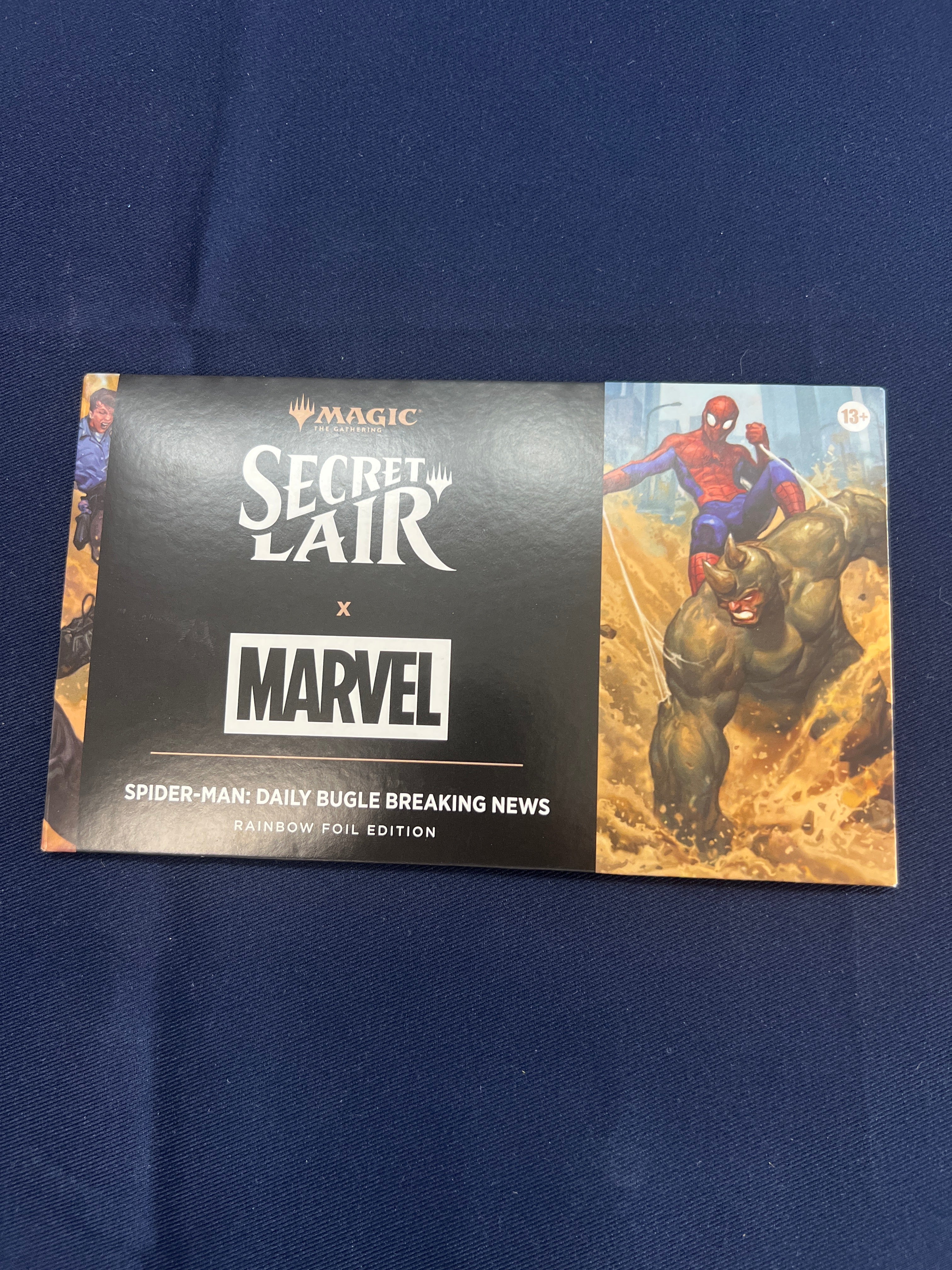Secret Lair Marvel Spider-Man: Daily Bugle Breaking News: Rainbow Foil Edition