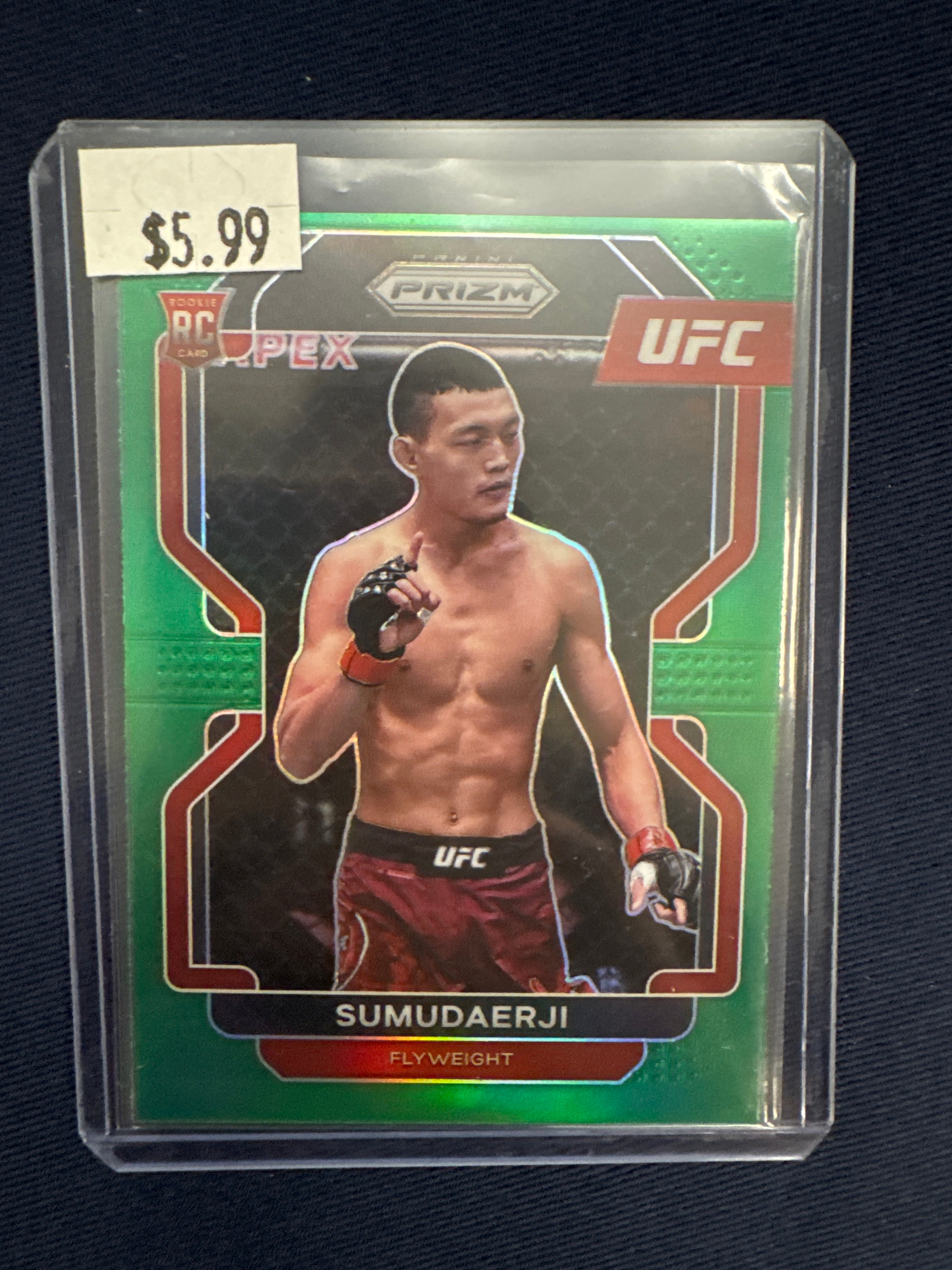 Sumudaerji [Green] #114 2022 Panini Prizm UFC