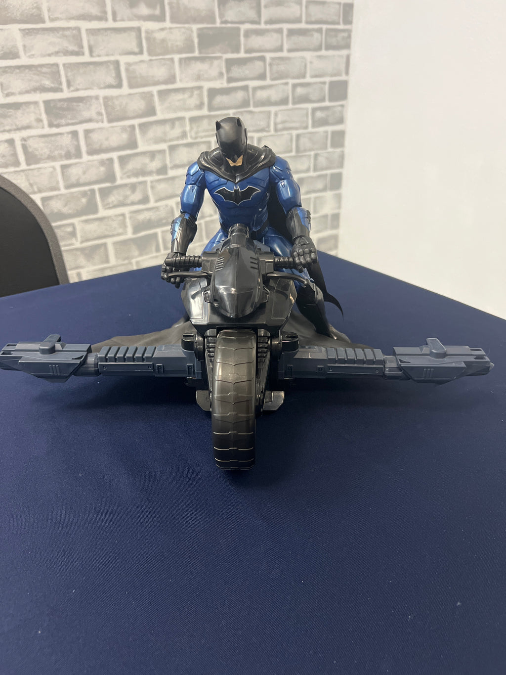 Batman and Batcycle