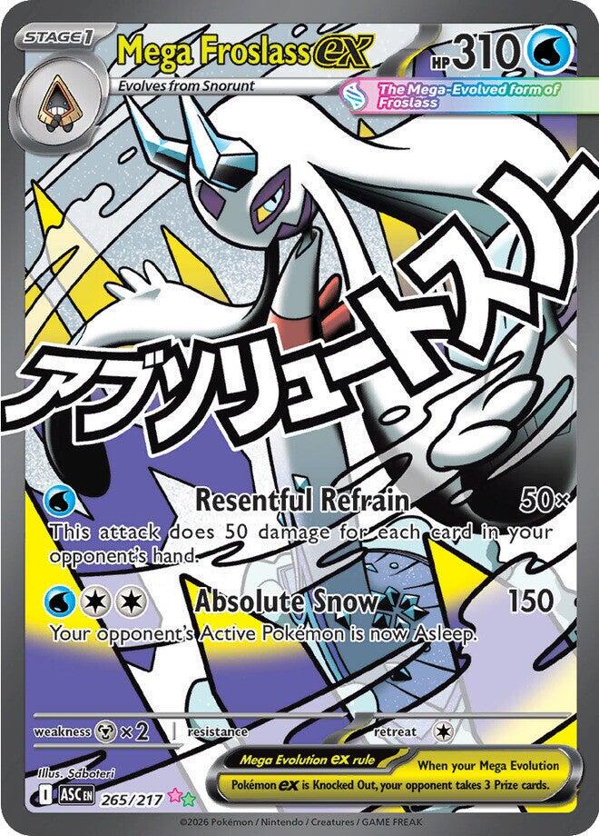 Pokemon: Mega Froslass ex: #265