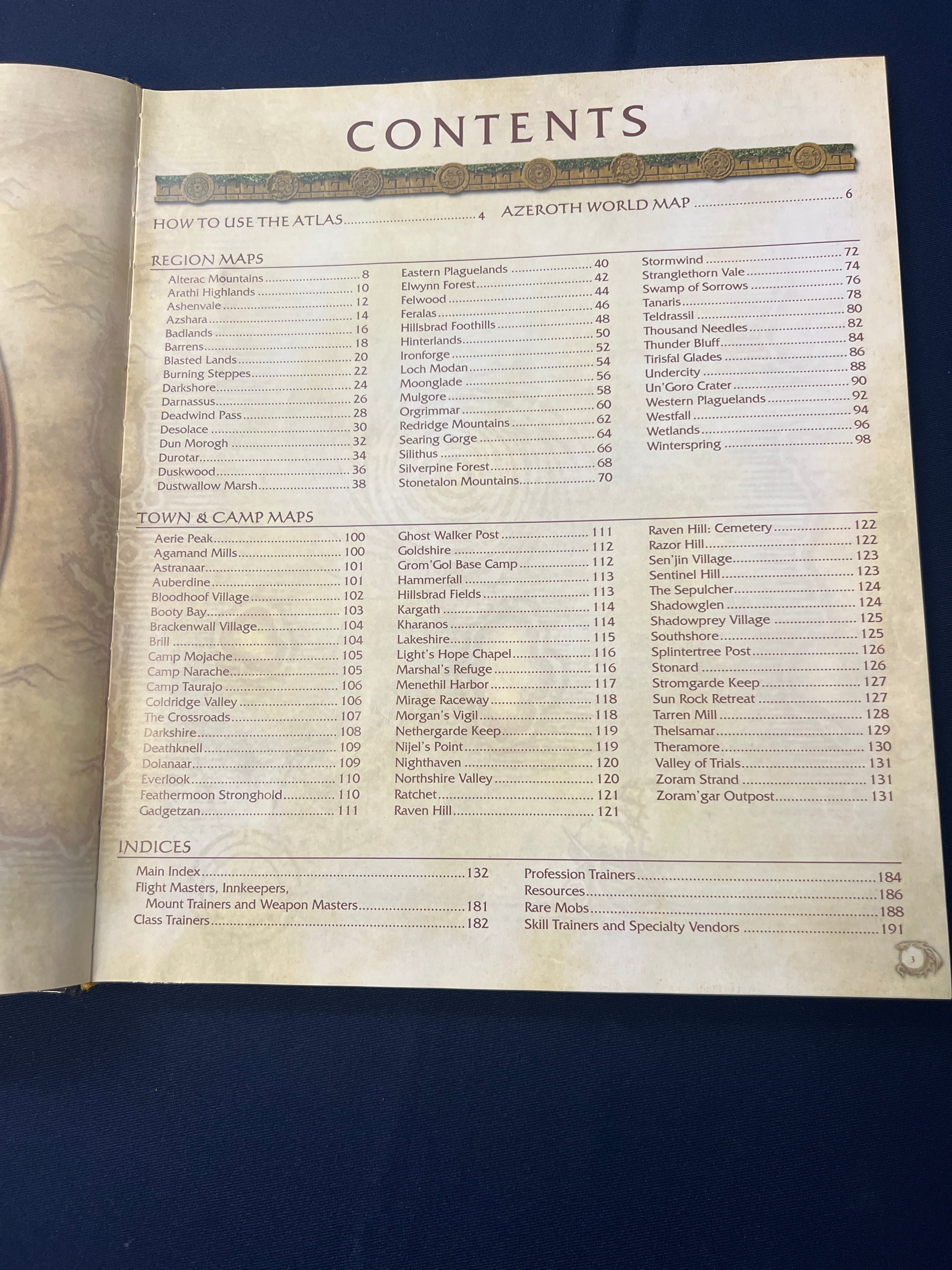 World of Warcraft Atlas Strategy Guide