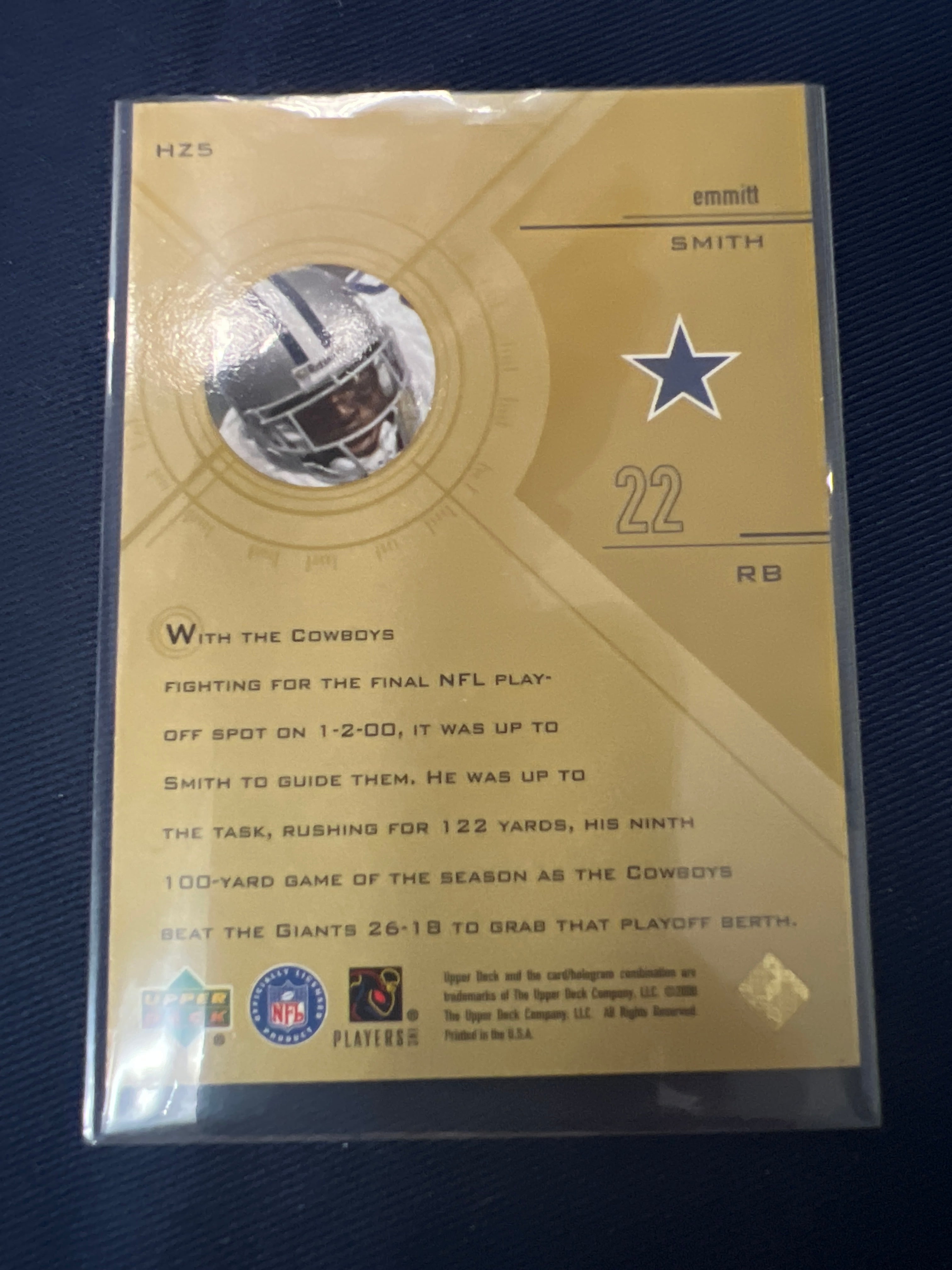 Football: Emmit Smith: HZ5
