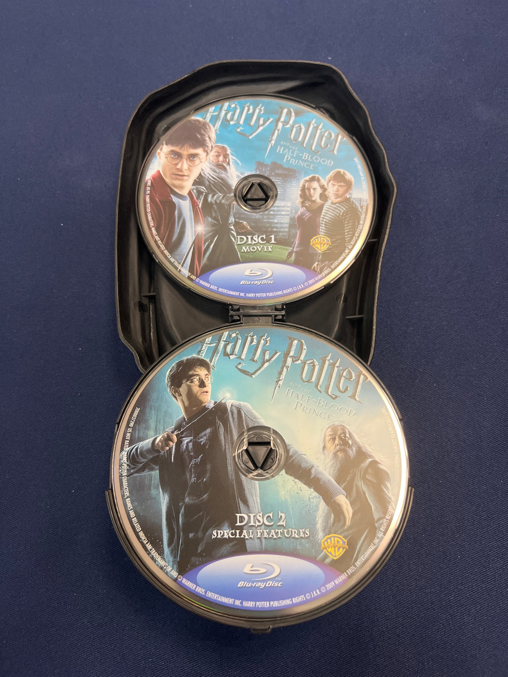 Harry Potter and the Half Blood Prince DVD holder with DVD’s (Death Eater Mask)