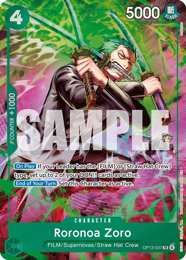 One Piece: Roronoa Zoro: OP13-037