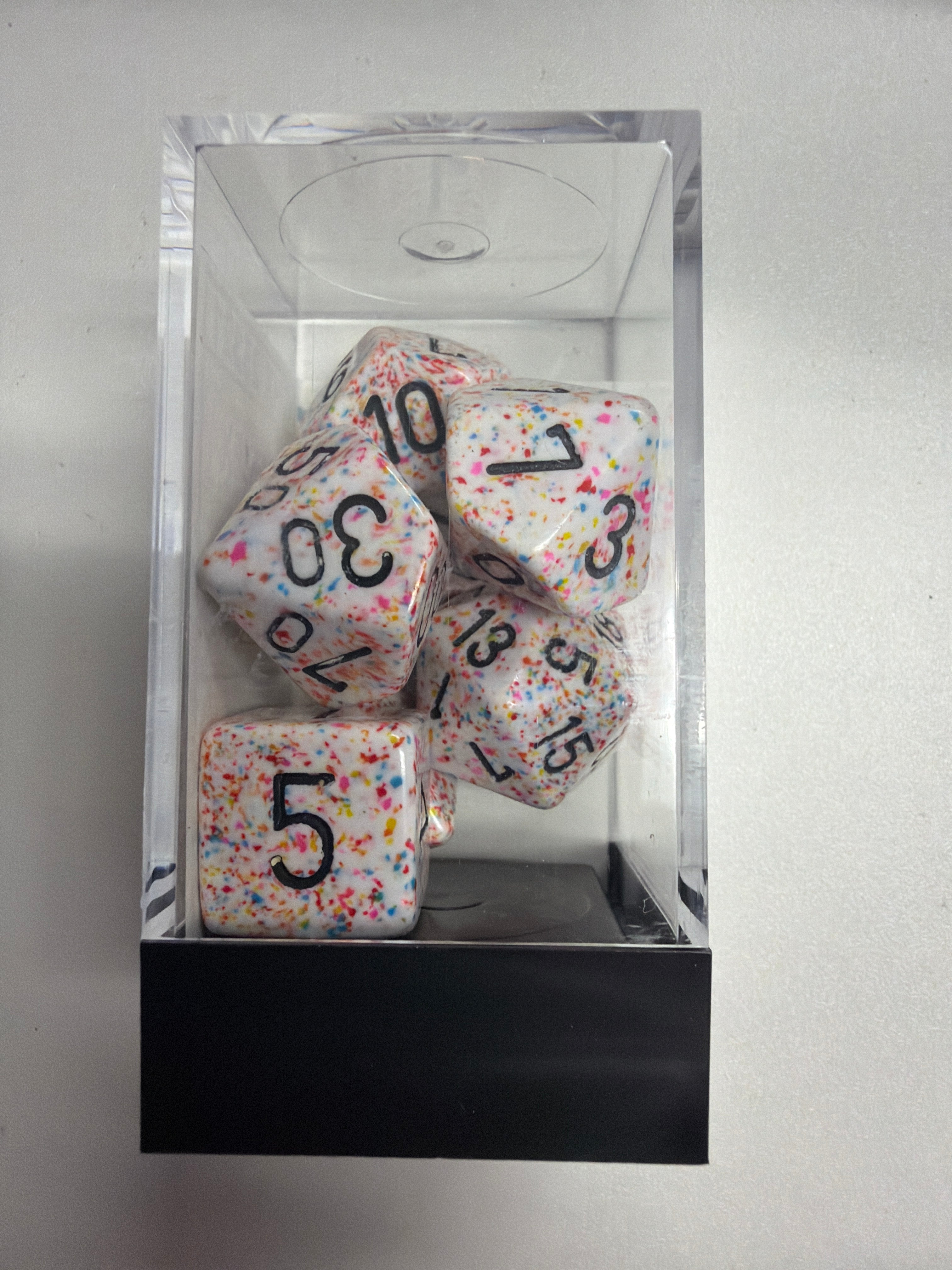 Chessex Polyhedral 7-die set Birthday