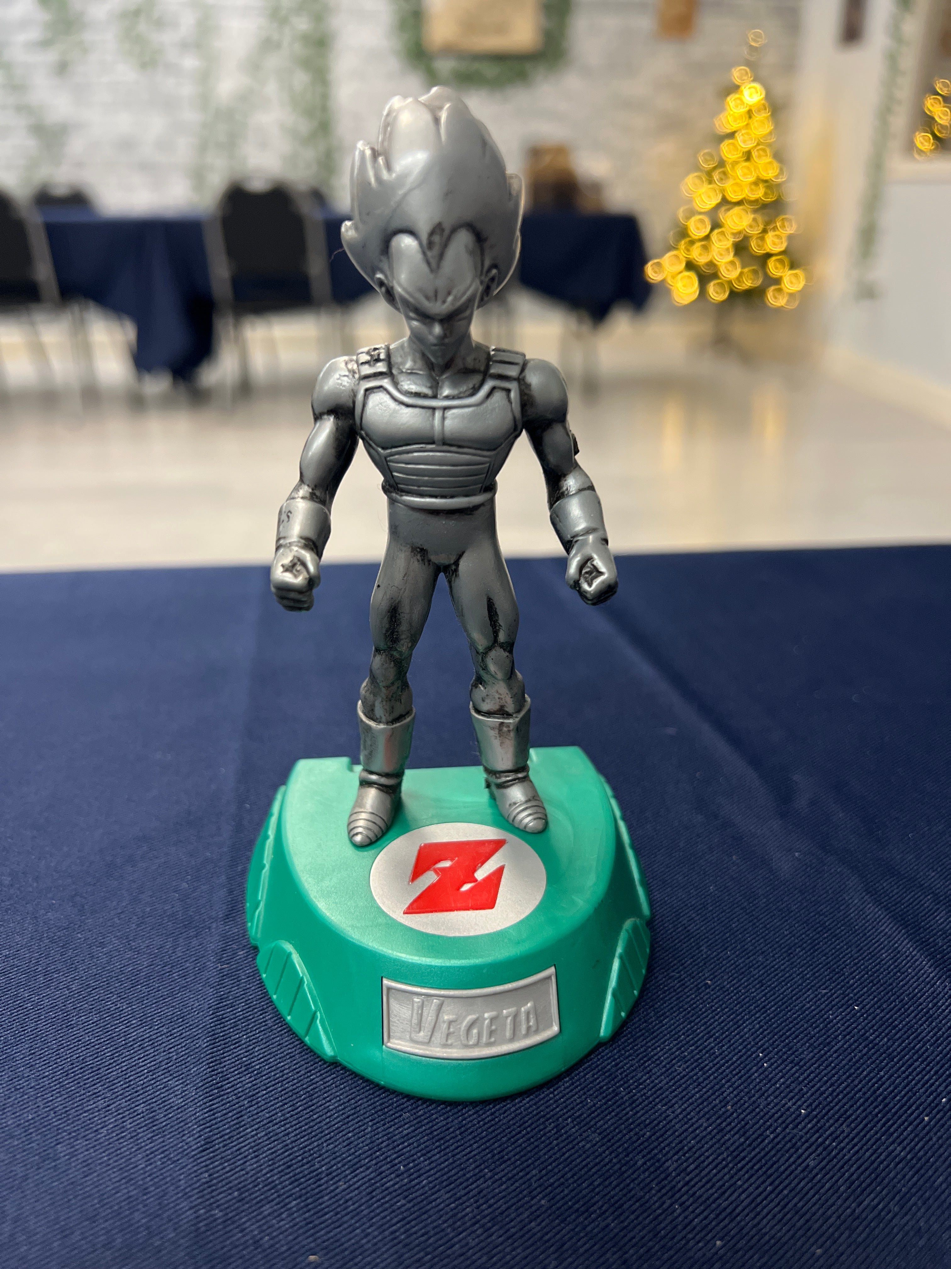 Vegeta Burger King Figure & Stand (2000)