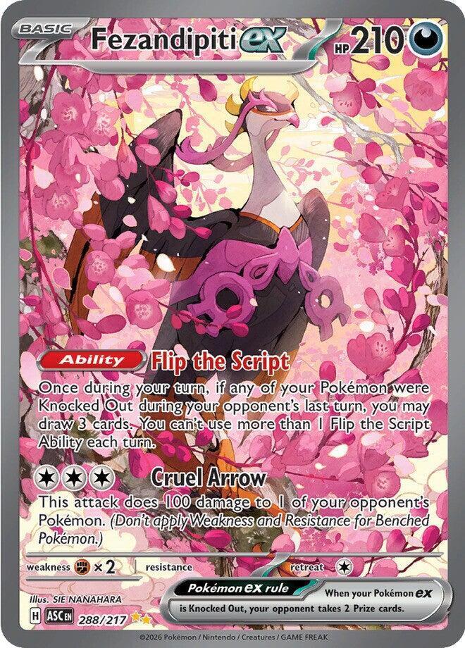 Pokemon: Fezandipiti ex: #288