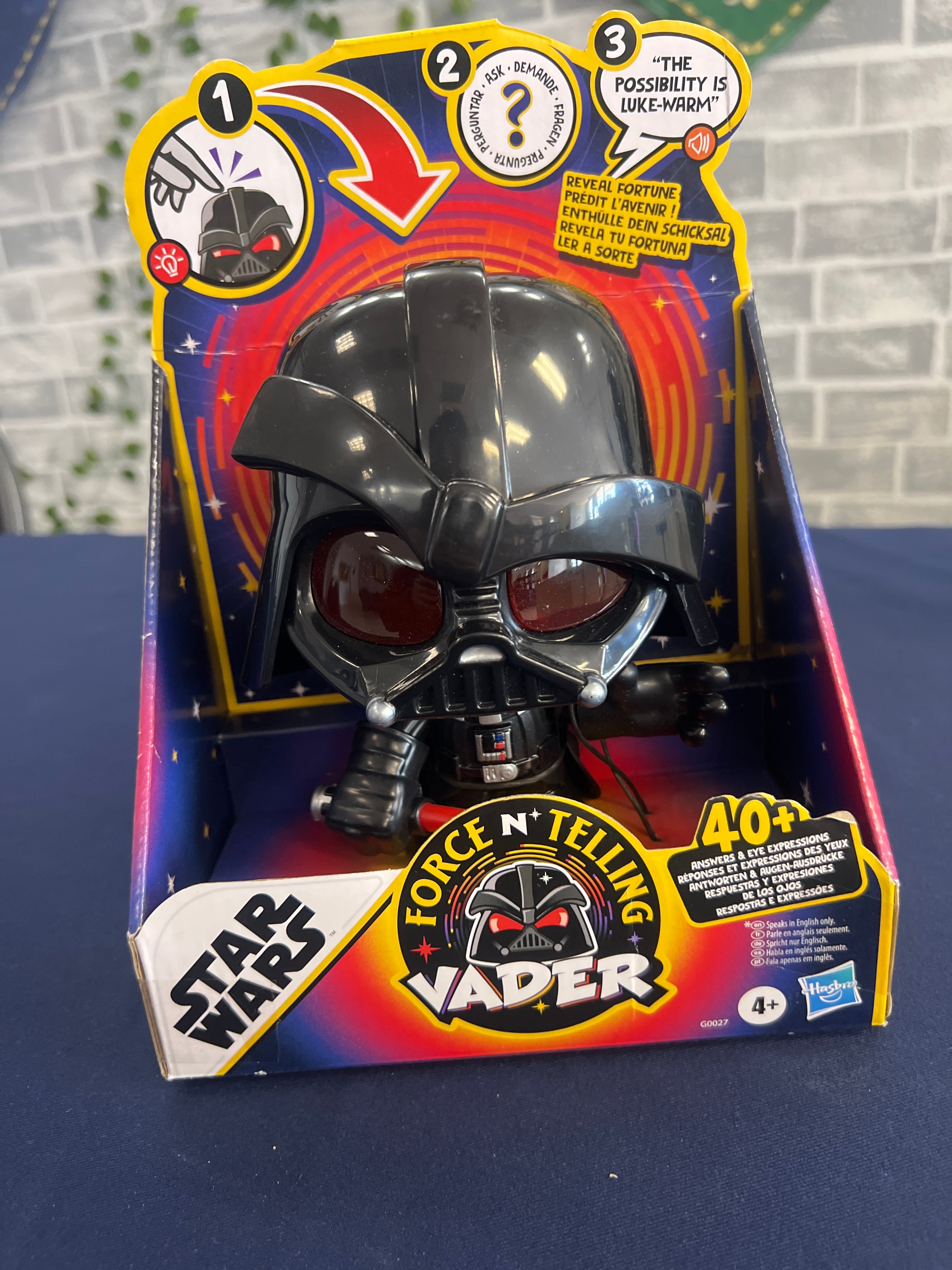 Force Telling Vader Interact-able Toy