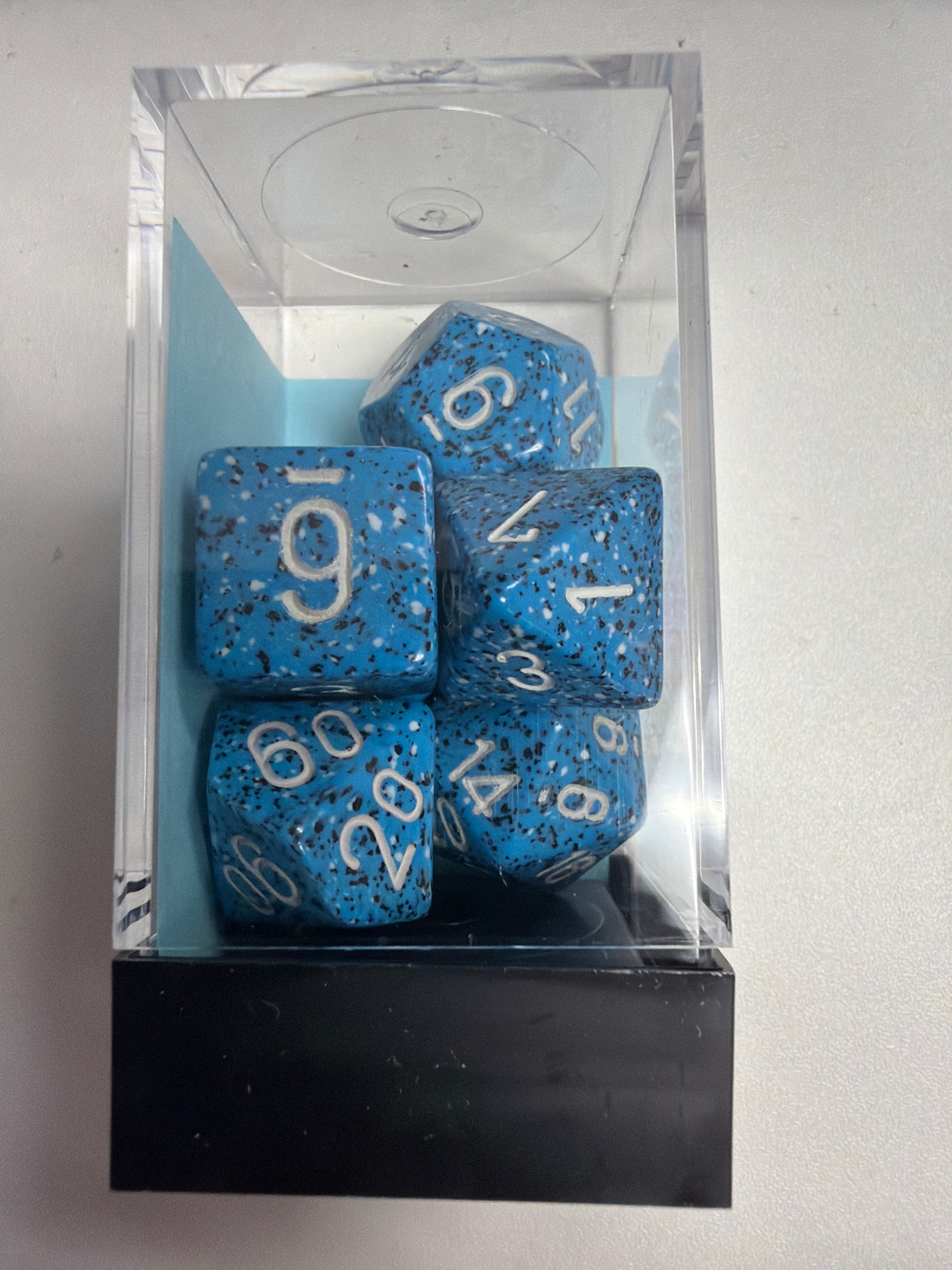 Chessex Polyhedral 7-die set Ocean Stone