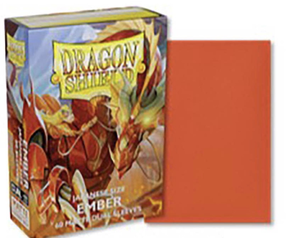 DRAGON SHIELD JAPANESE DUAL SLEEVES: MATTE EMBER (BOX OF 60)