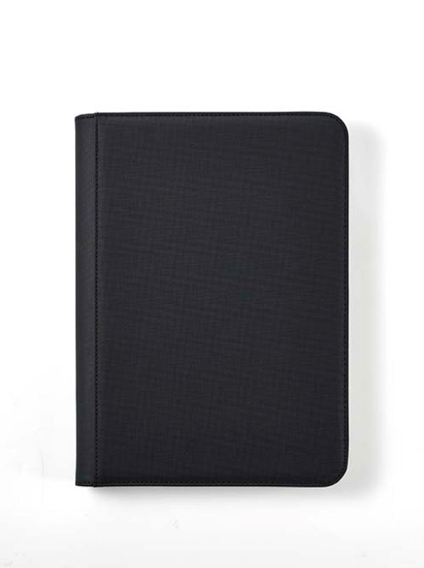 ARCANE FORTRESS: SOLID COLOR: BLACK 9-POCKET BINDER
