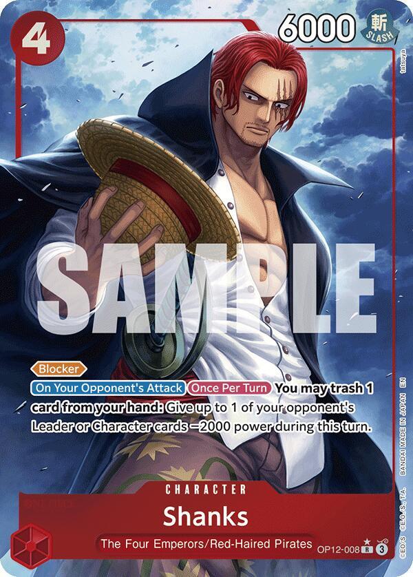 One Piece: Shanks: #OP12-008