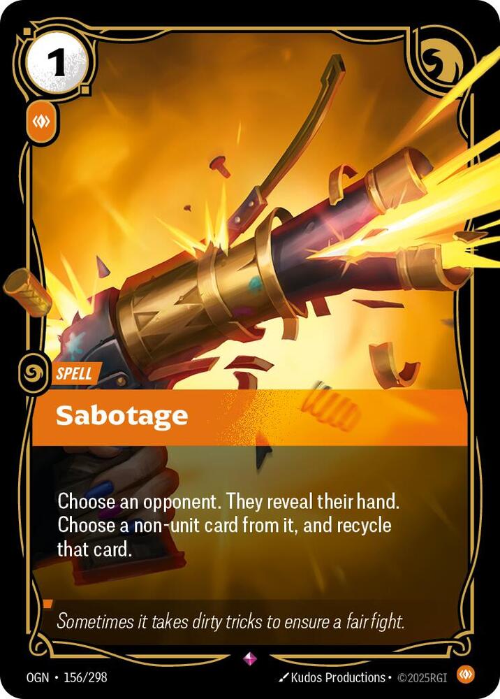 Riftbound: Sabotage: #156