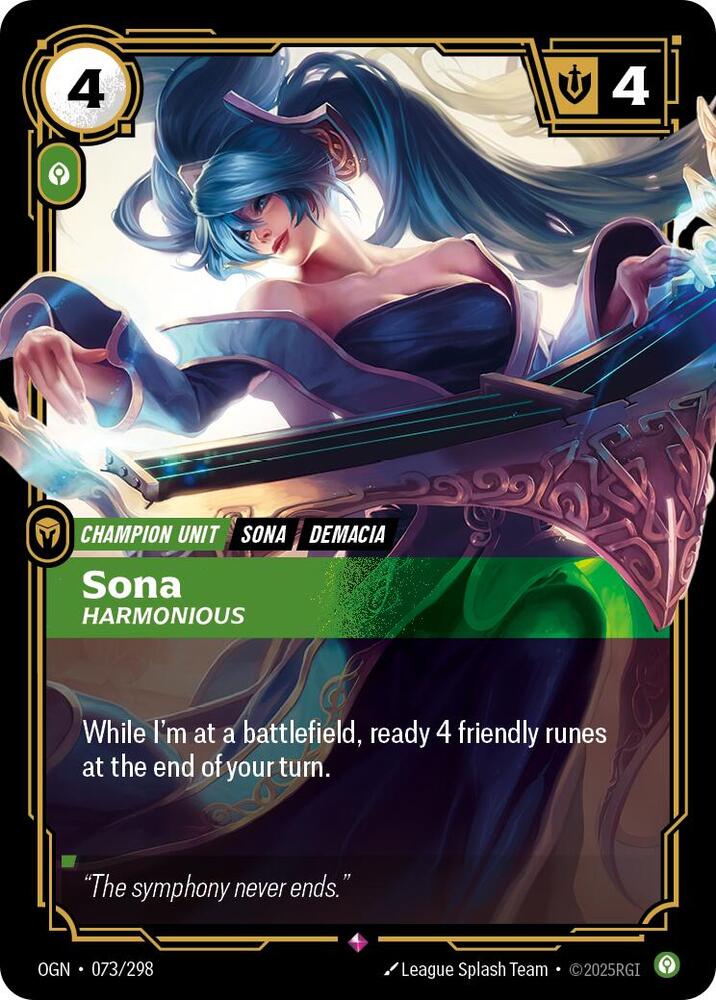 Riftbound: Sonna Harmonious: #73