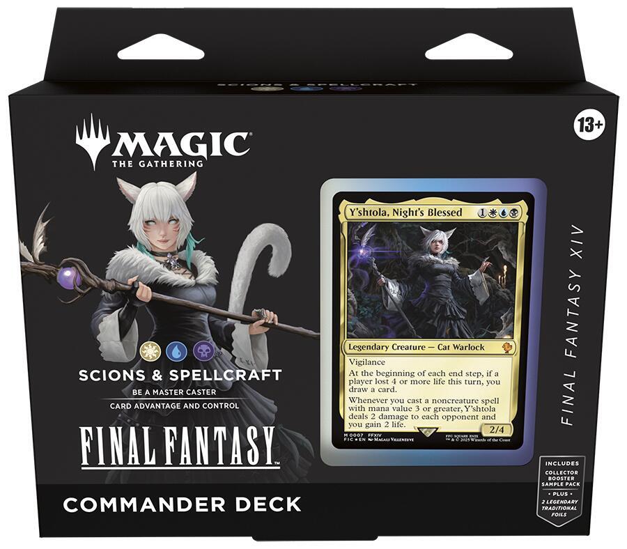 Magic The Gathering Final Fantasy Scions & Spellcraft Commander Deck