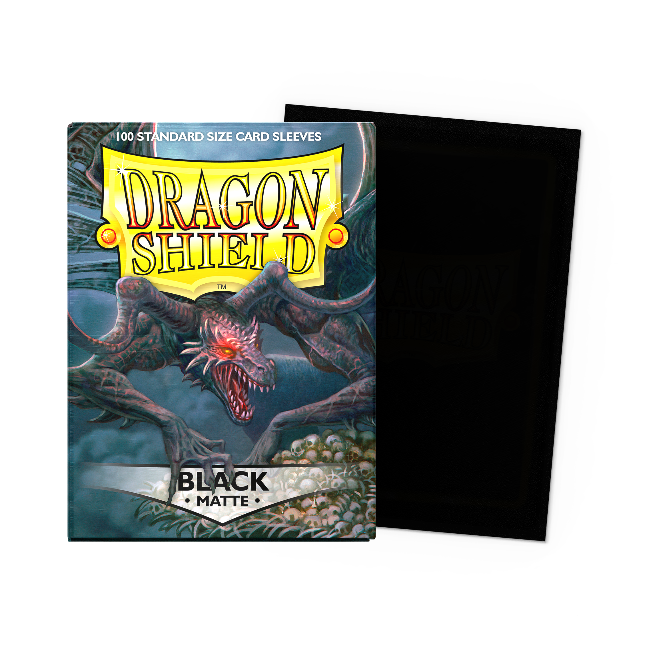 Dragon Shield Card Sleeves Black Matte 100 pc