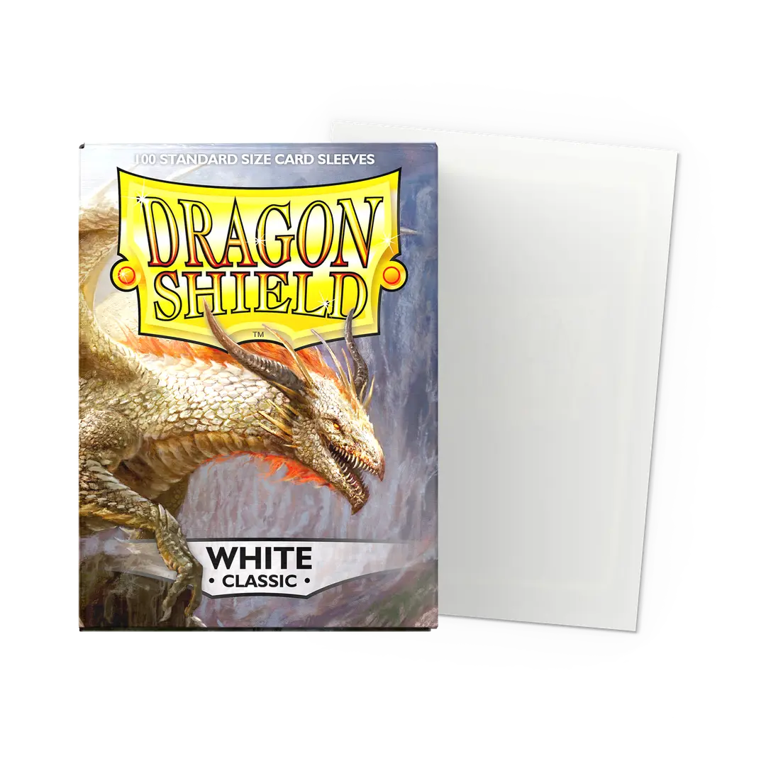 Dragon Shield Card Sleeves White Matte 100 pc