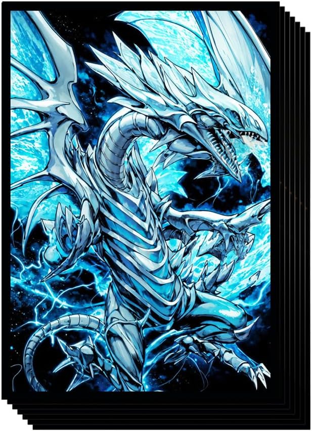 Card Sleeves Yu-Gi-Oh! Blue Eyes White Dragon 50 pc
