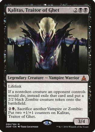 MTG: Kalitas, Traitor of Ghet: #86