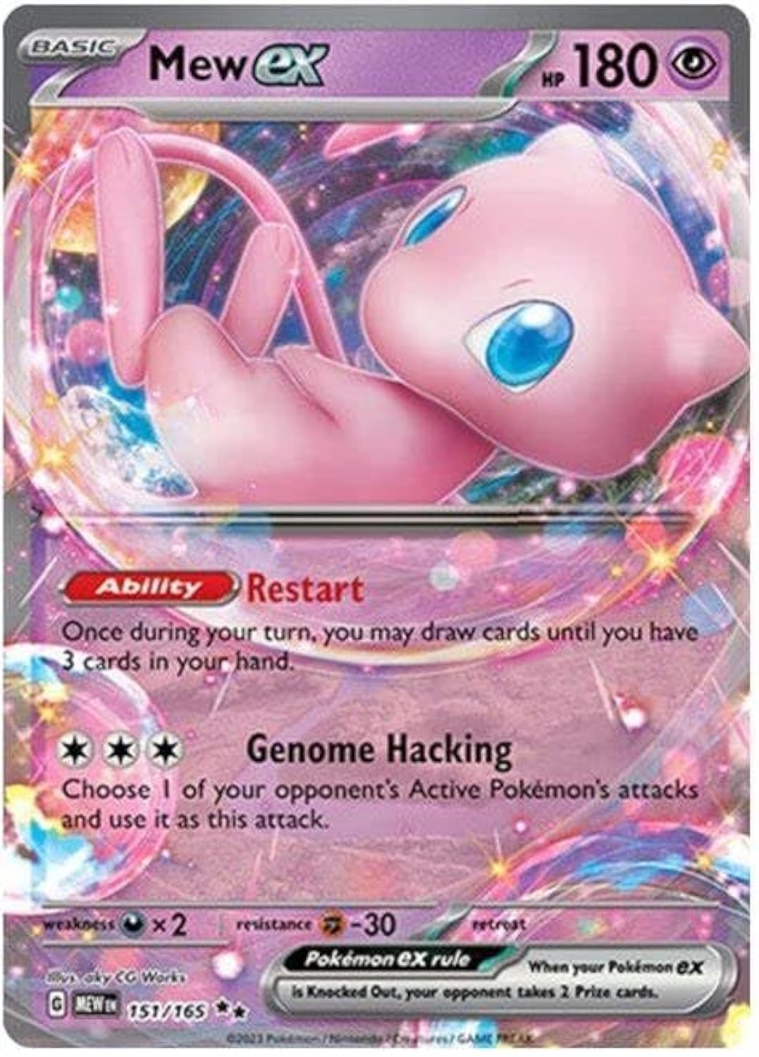 Pokemon Mew ex 151/165