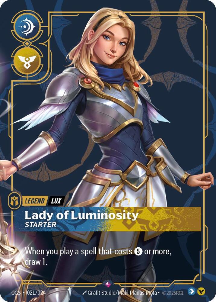 Riftbound: Lux Lady of Luminosity (Starter): #21