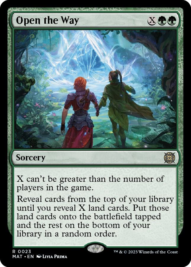 MTG: Open the Way: #23