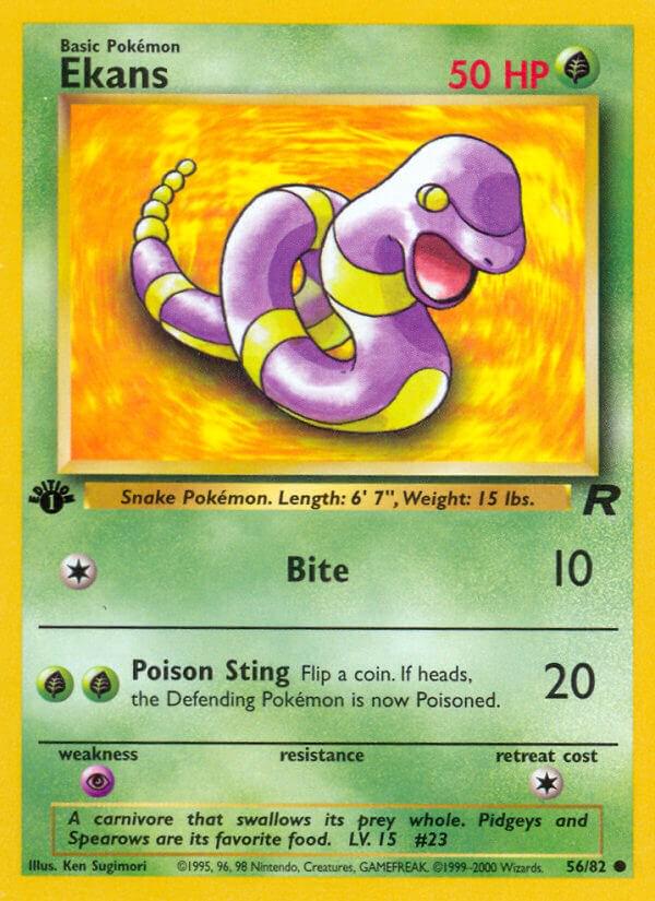 Pokemon: Ekans: #56: CGC 9