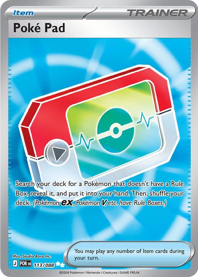 Pokemon: Poke Pad: #113