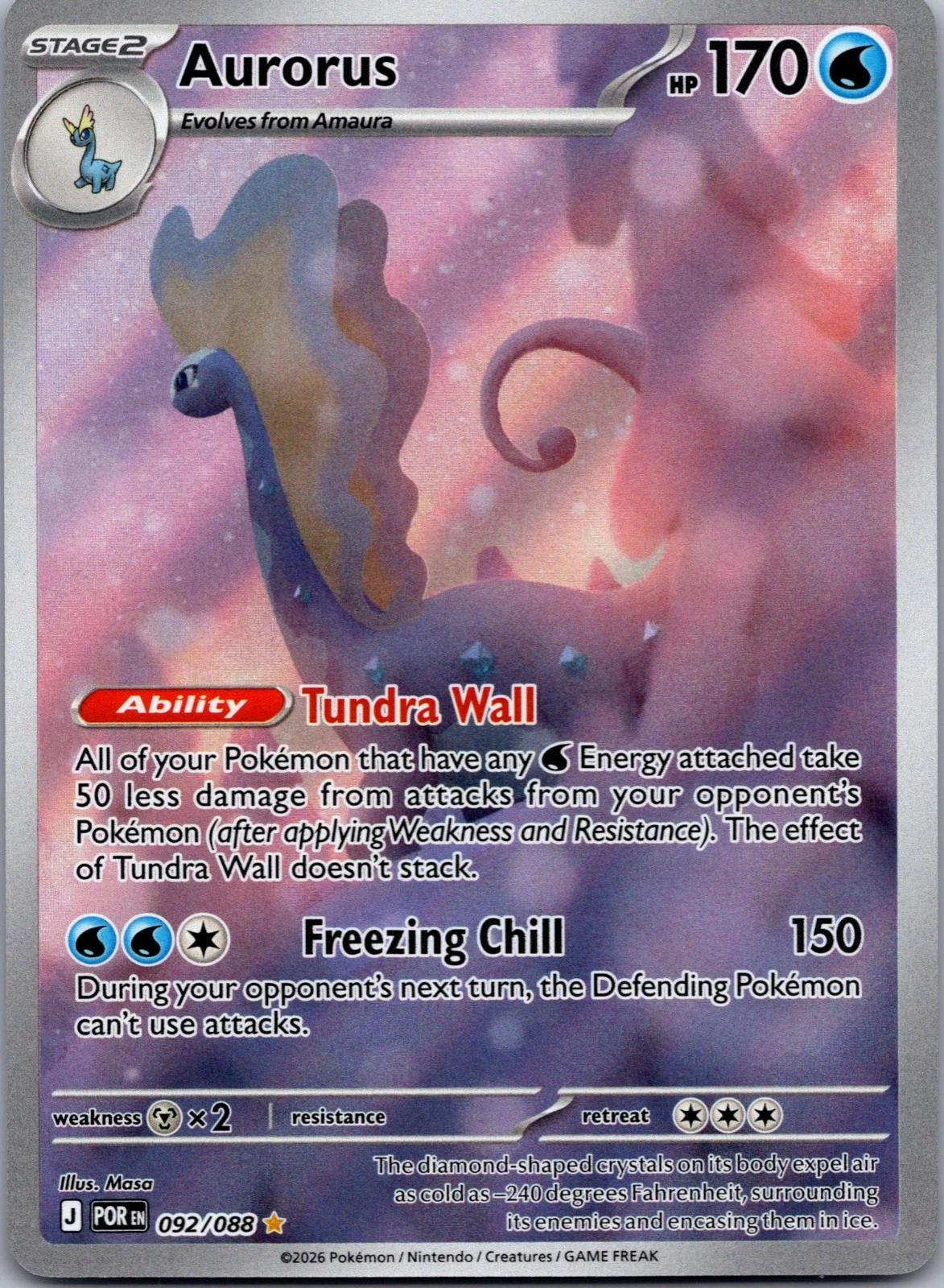 Pokemon: Aurorus: #92
