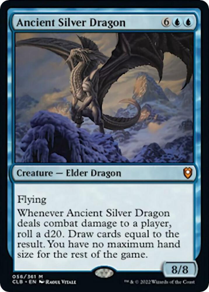 MTG: Ancient Silver Dragon: #56
