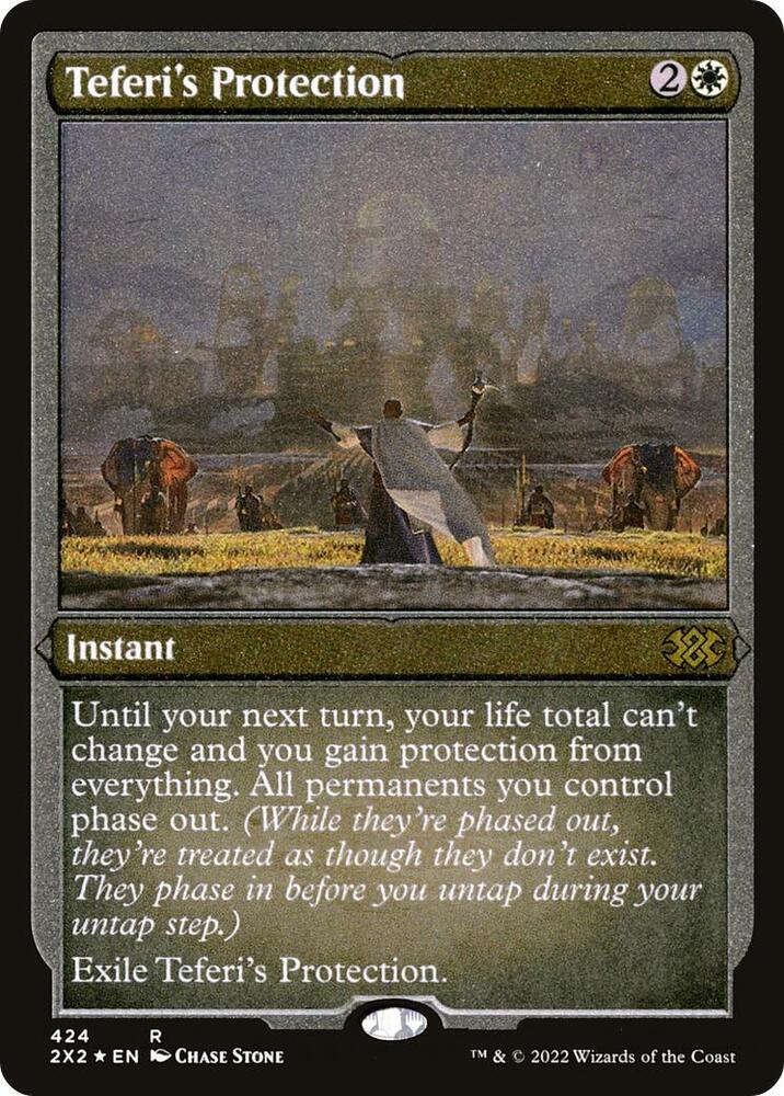 MTG: Teferi’s Protection: #424