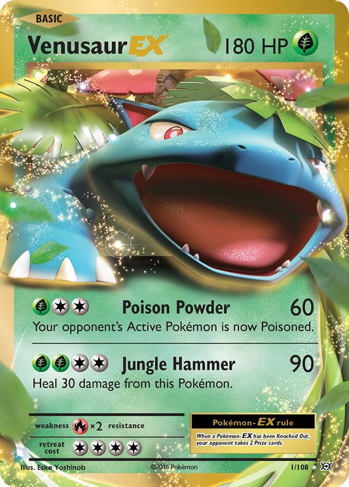Pokemon: Venusaur EX: #1