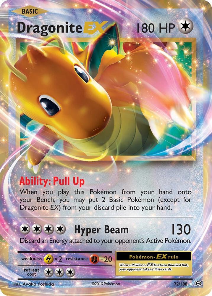 Pokemon: Dragonite EX: #72