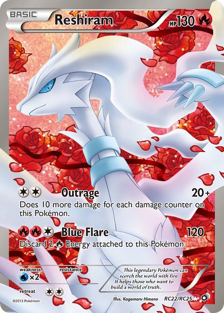 Pokemon: Reshiram: #RC22