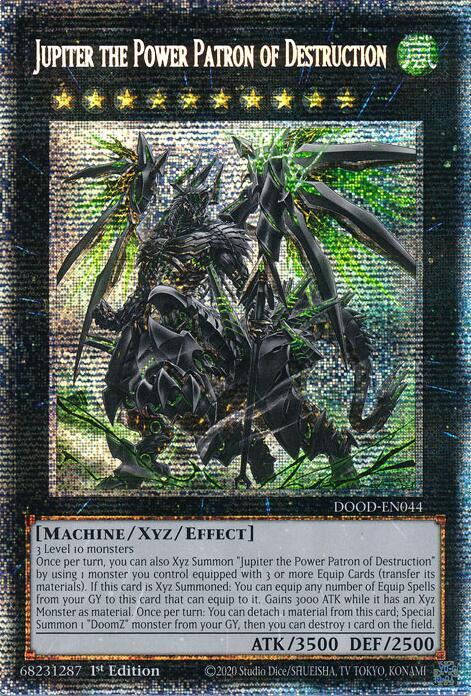 Yu-Gi-Oh: Jupiter The Power Patron of Destruction: #DOOD-EN044