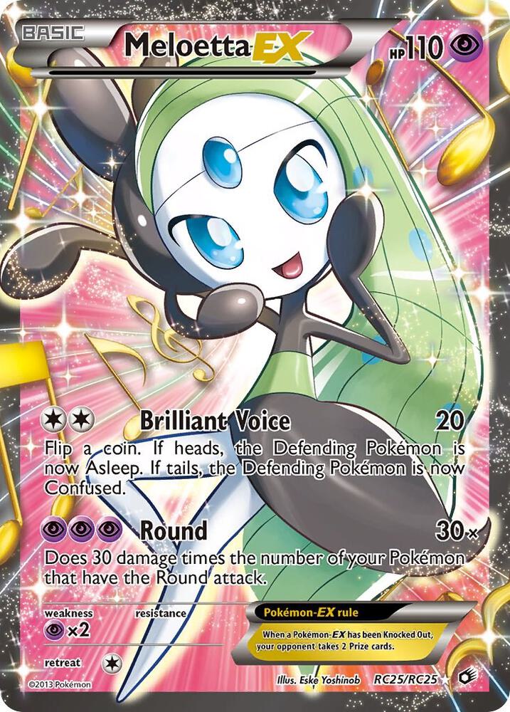 Pokemon: Meloetta EX: #RC25