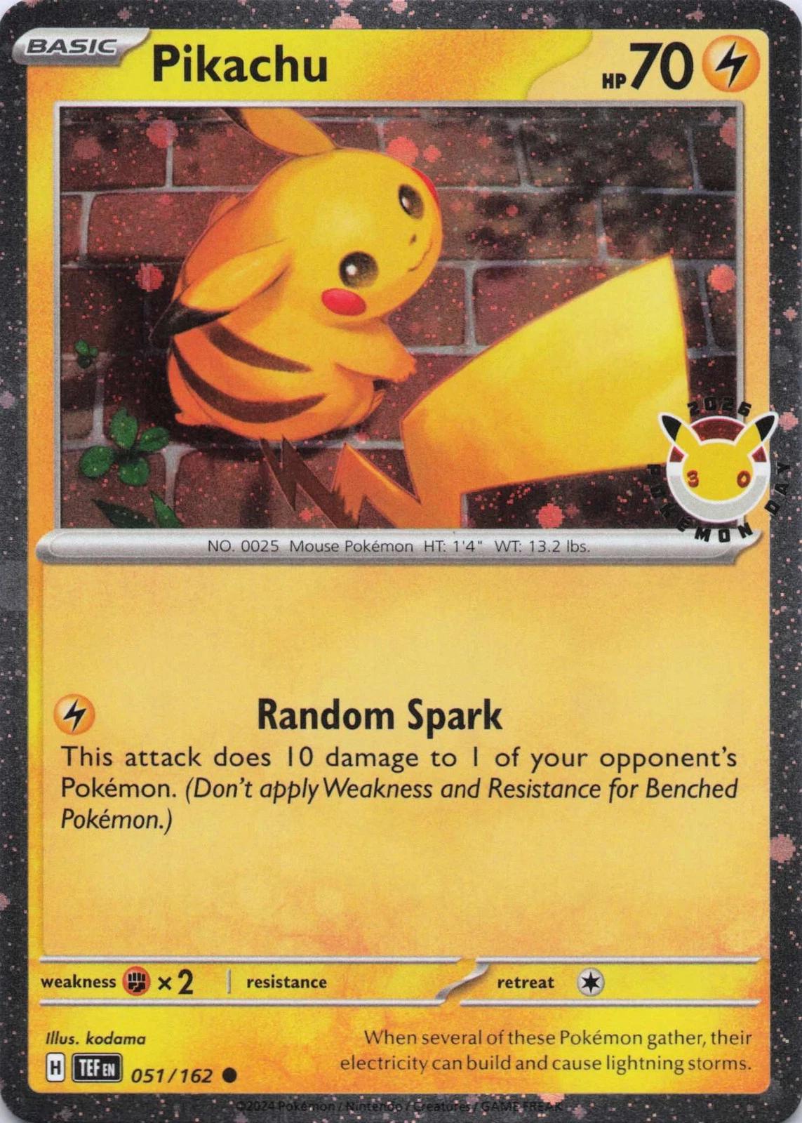 Pokemon: Pikachu: #51