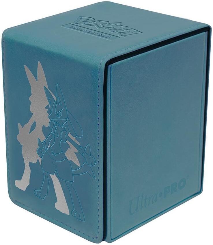 Elite Lucario ALCOVE Flip DECK BOX for Pokémon