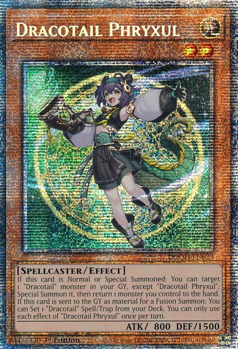 Yu-Gi-Oh: Dracotail Phryxul: #DOOD-EN023