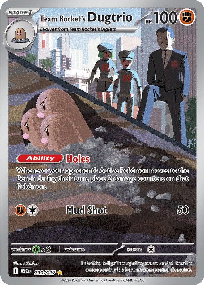 Pokemon: Team Rocket’s Dugtrio: #239