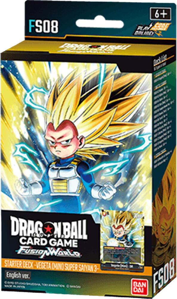 Dragon Ball Super Card Game: Fusion World: Vegeta (Mini) Super Saiyan 3 - Starter Deck 8: Vegeta (Mini) Super Saiyan 3 (FS08)