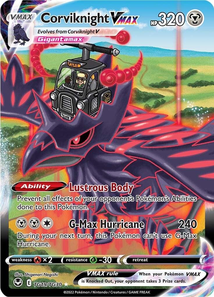 Pokemon: Corviknight VMAX: #TG19