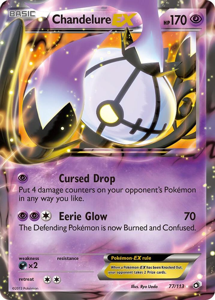 Pokemon: Chandelure EX: #77