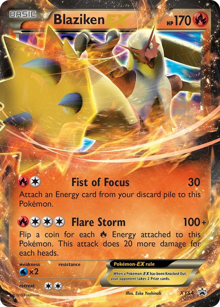 Pokemon: Blaziken EX: #XY54
