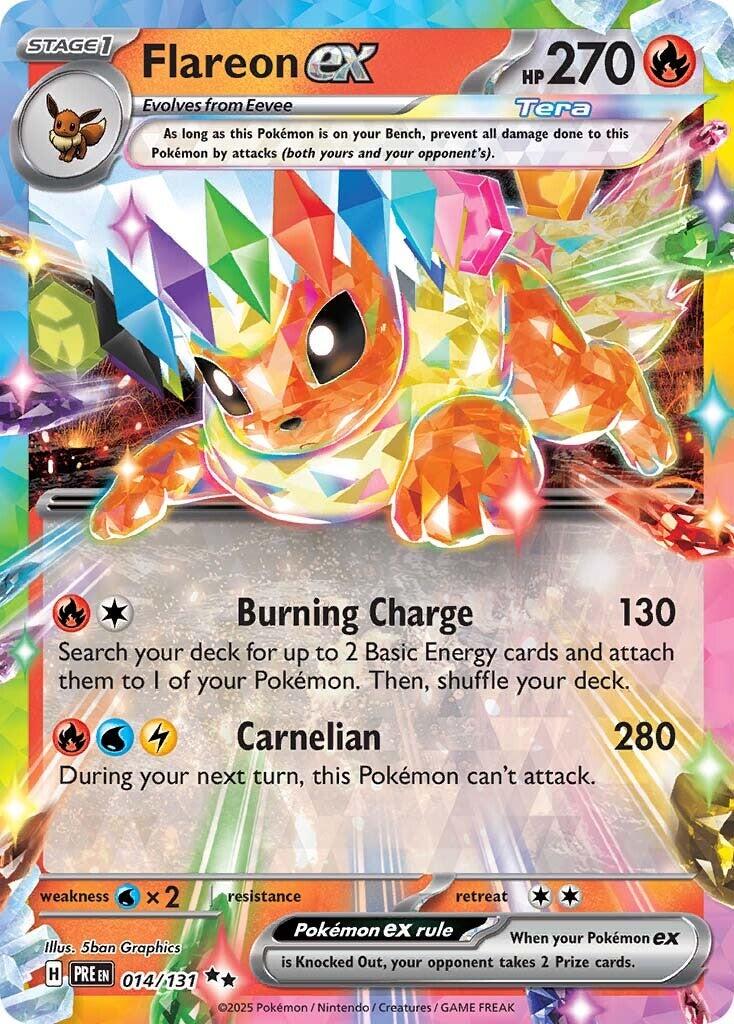Pokemon: Flareon ex: #14