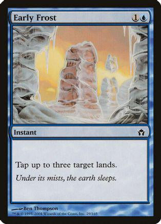 MTG: Early Frost [Foil]