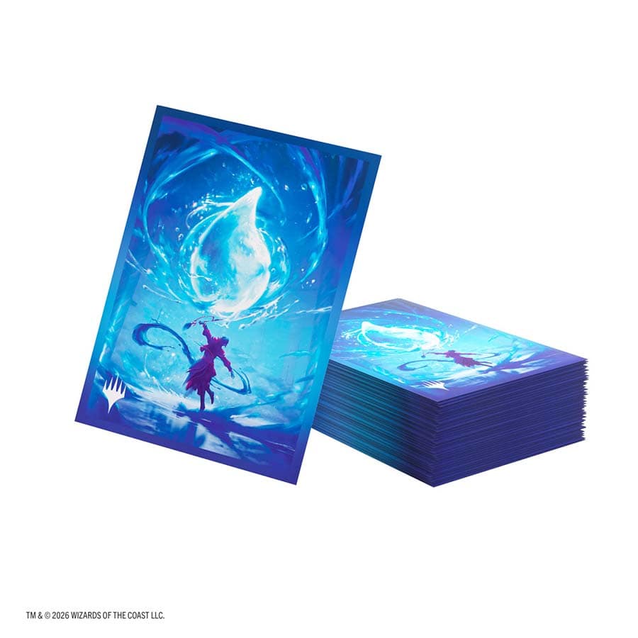 Gamegenic: Magic The Gathering: SOS Secrets Of Strixhaven: Premium Art Sleeves: Island