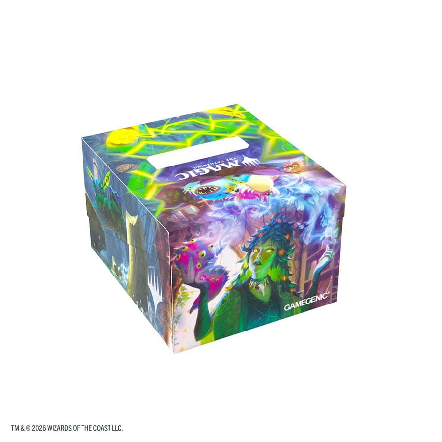 Gamegenic: Magic The Gathering: Sos Secrets Of Strixhaven: Soft Crate 100 XL Sideloading: Bogwater Lumaret And Dina Essence Brewer
