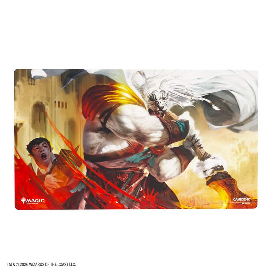 Gamegenic: Magic The Gathering: SOS Secrets Of Strixhaven: Prime Playmat: Ajani’s Response