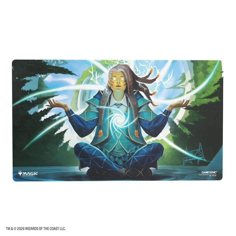 Gamegenic: Magic The Gathering: SOS Secrets Of Strixhaven: Prime Playmat: Tam Observant Sequencer